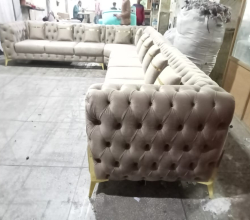 New arrival L shape sofa corner latest modern design