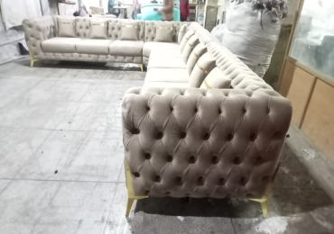 New arrival L shape sofa corner latest modern design