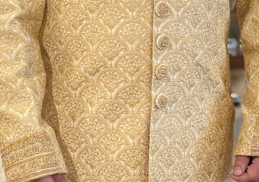 Shirt And Tie &Uniworth Brand Sherwani with Khusa Coola and neclese