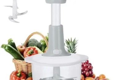 Manual Vegetable Chopper with Easy Push Handle – Multifunctional Food Processor